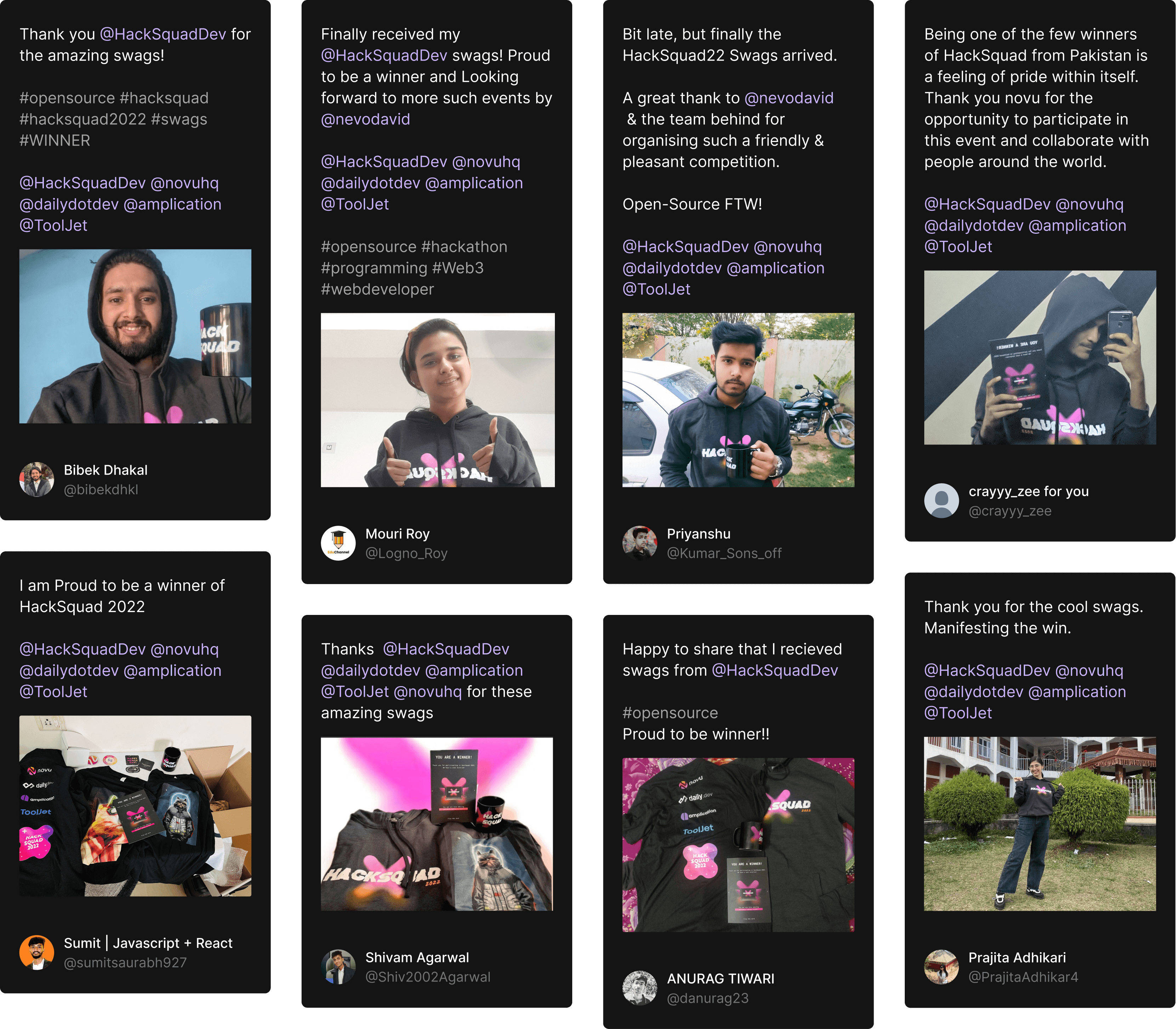 hacksquad-website screenshot 3