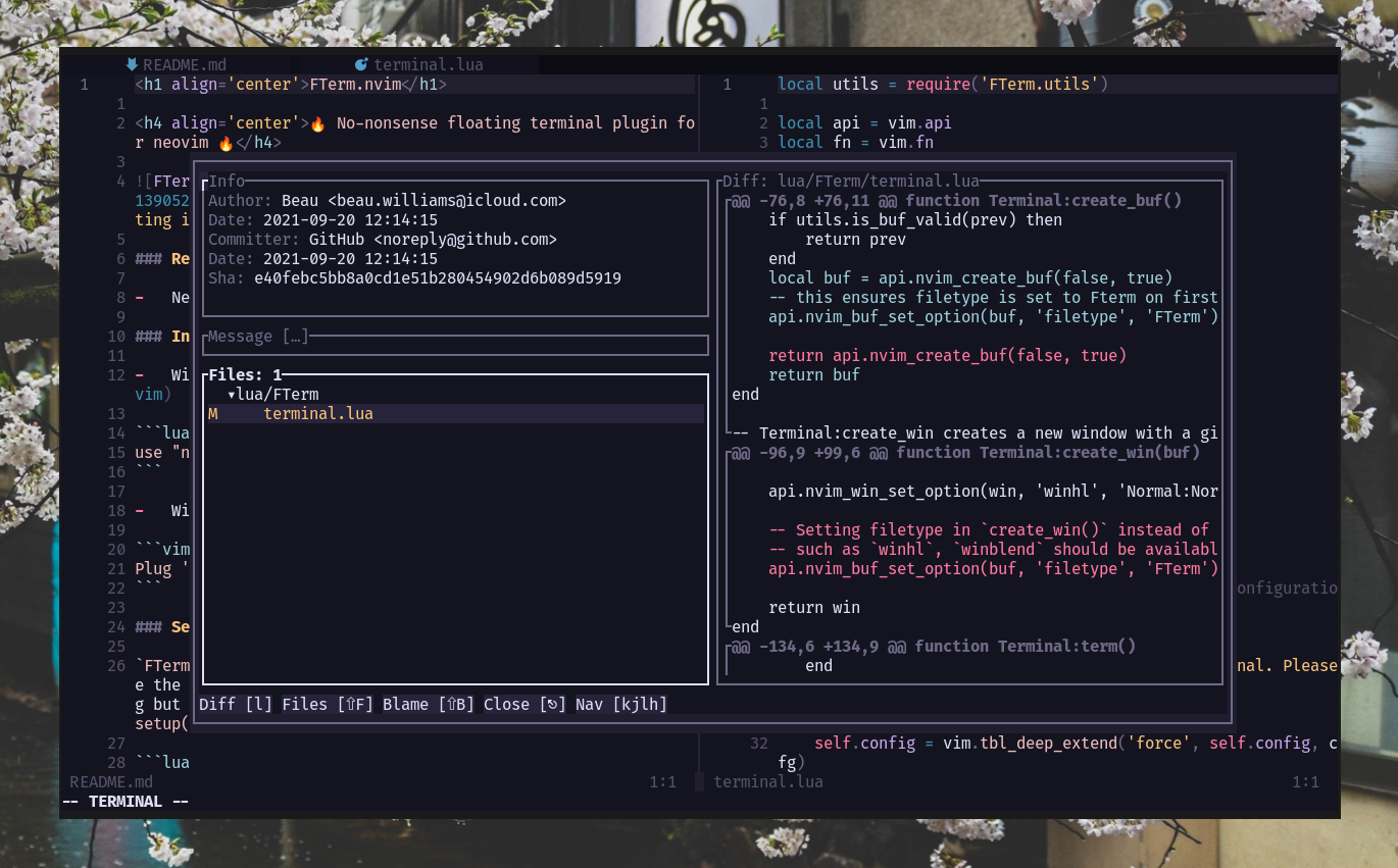 FTerm.nvim screenshot 2