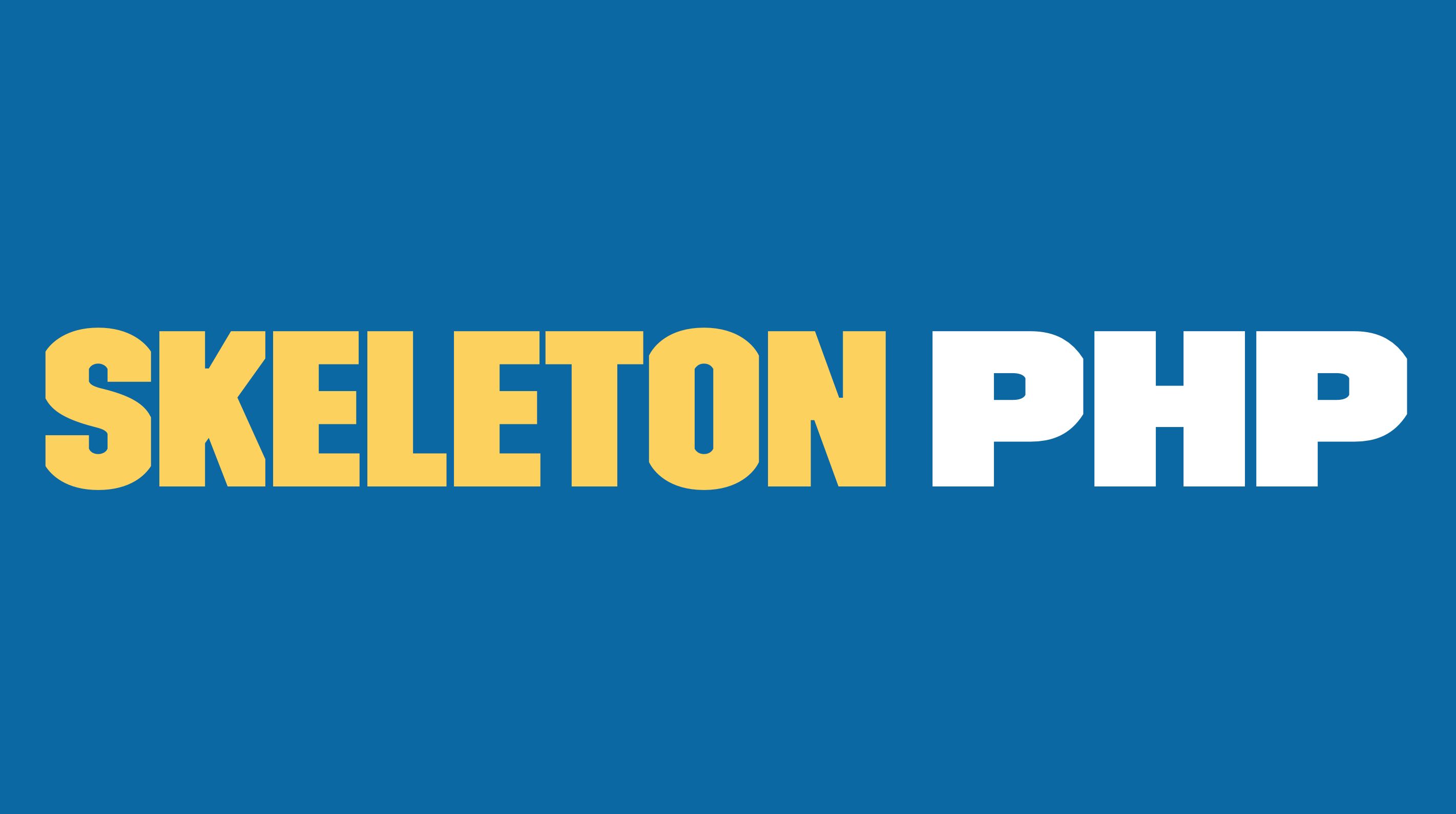 skeleton-php screenshot 1
