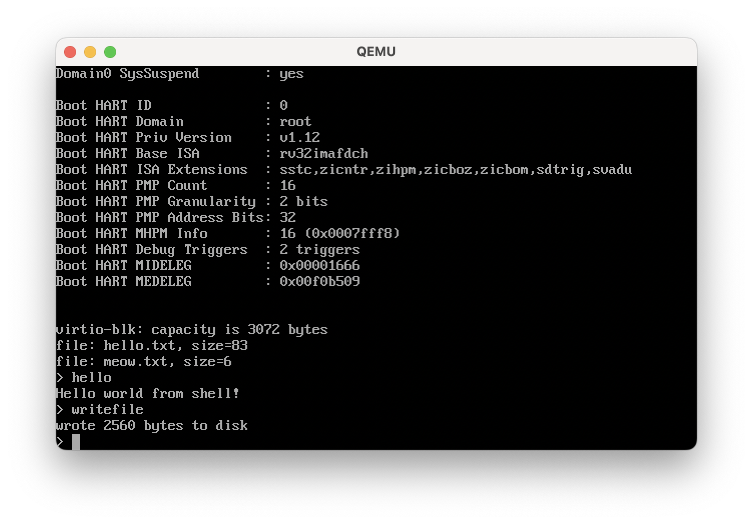 operating-system-in-1000-lines screenshot 1