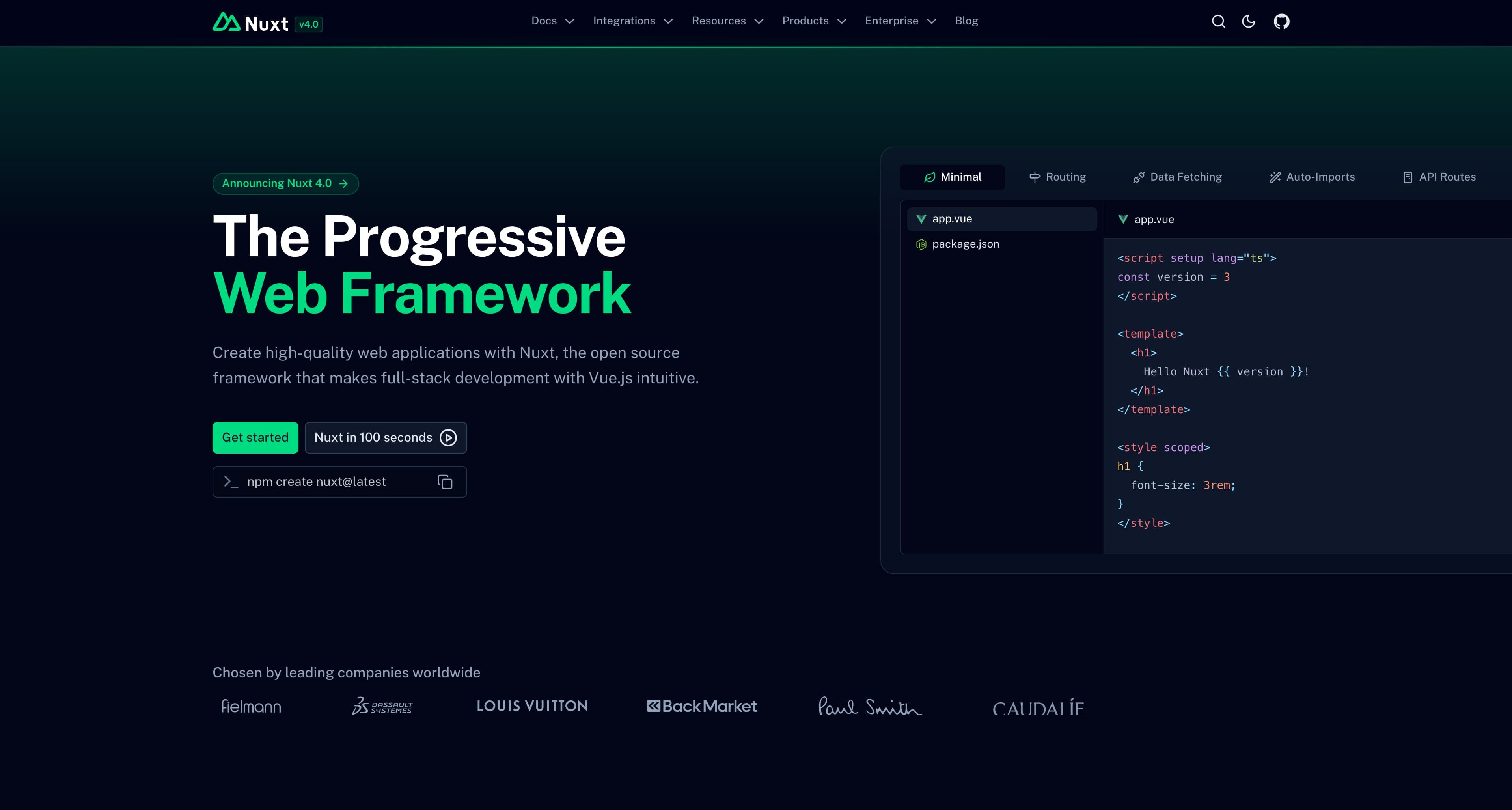 nuxt.com screenshot 1