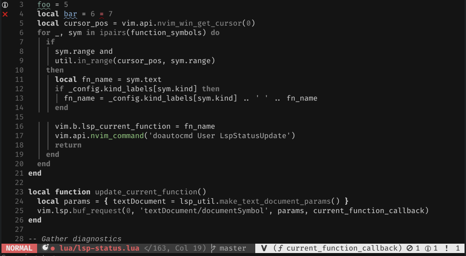 lsp-status.nvim screenshot 2