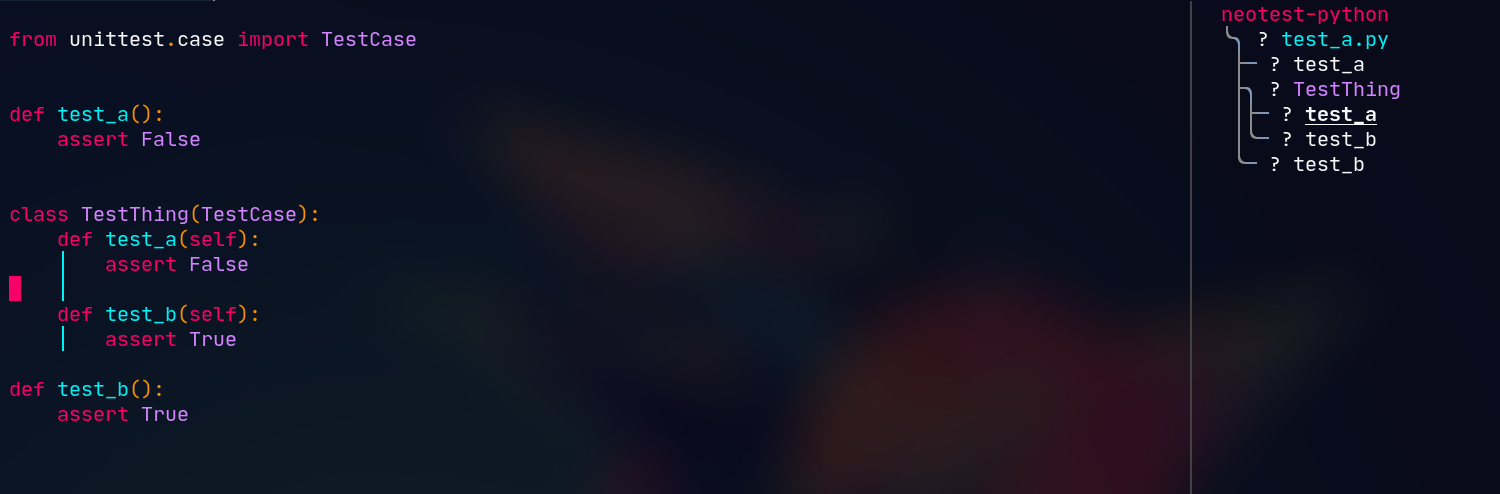 neotest screenshot 5