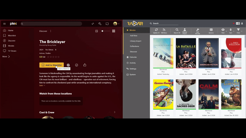 watchlistarr screenshot 2