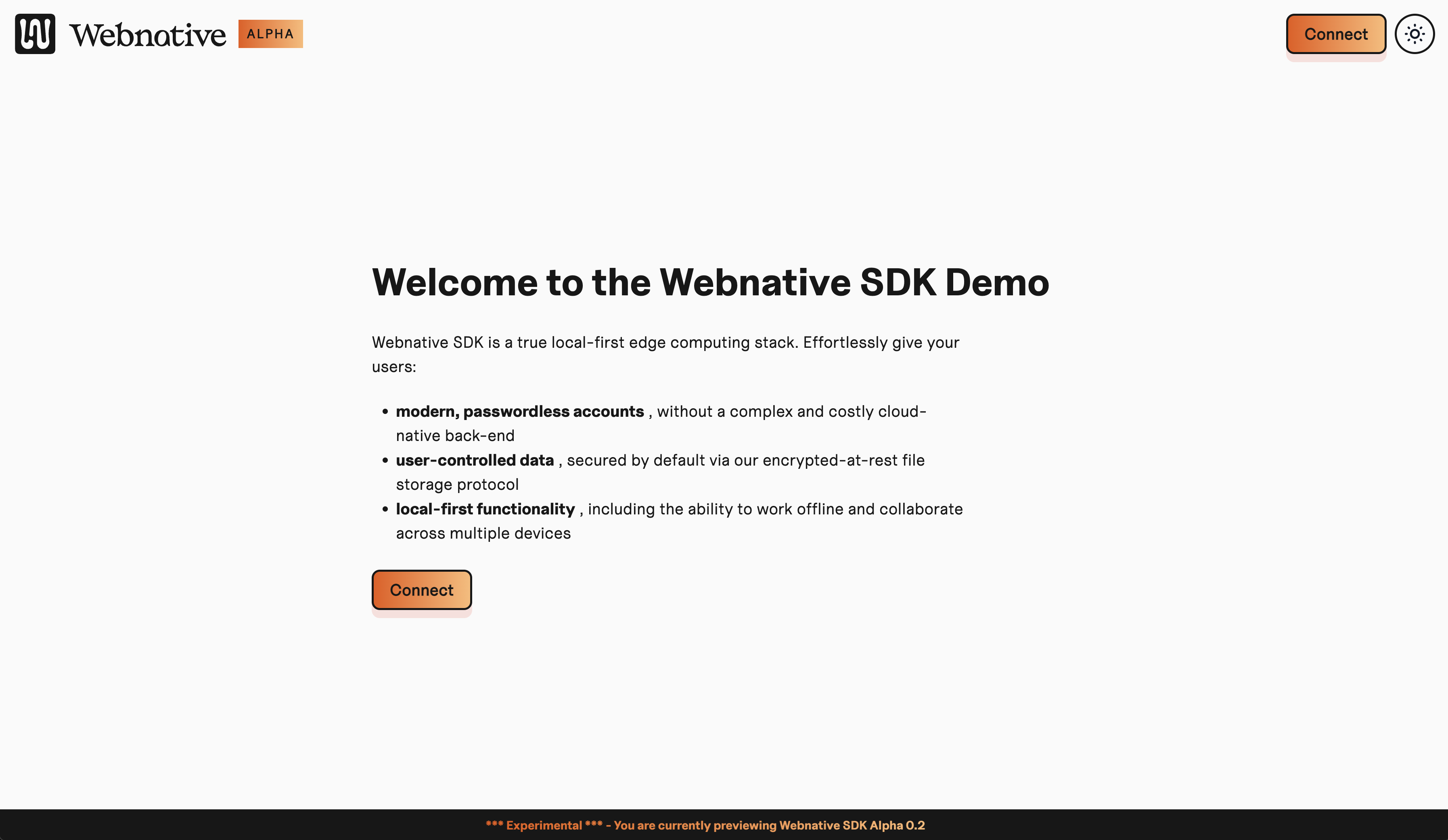 odd-app-template screenshot 1