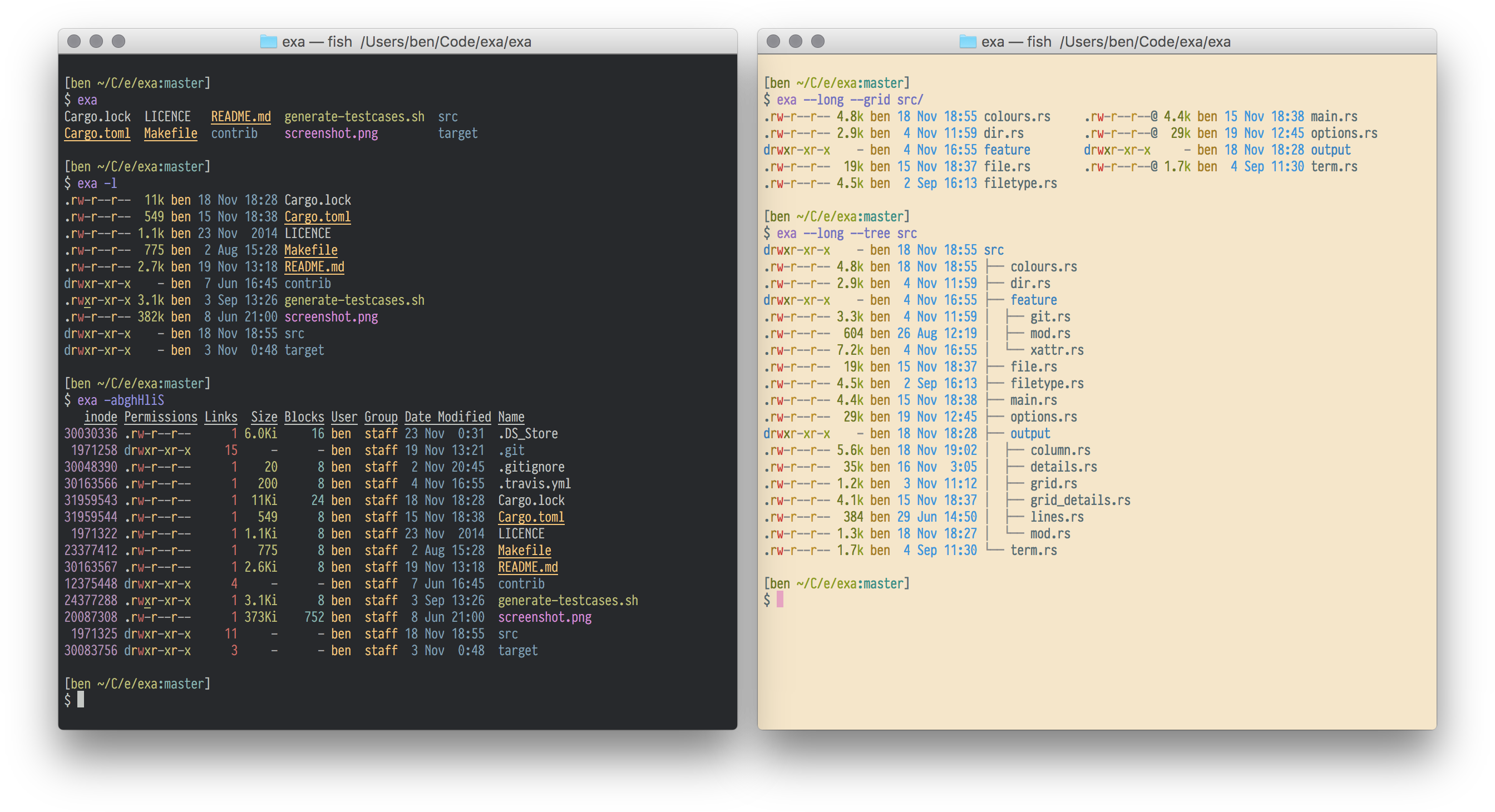 exa screenshot 1