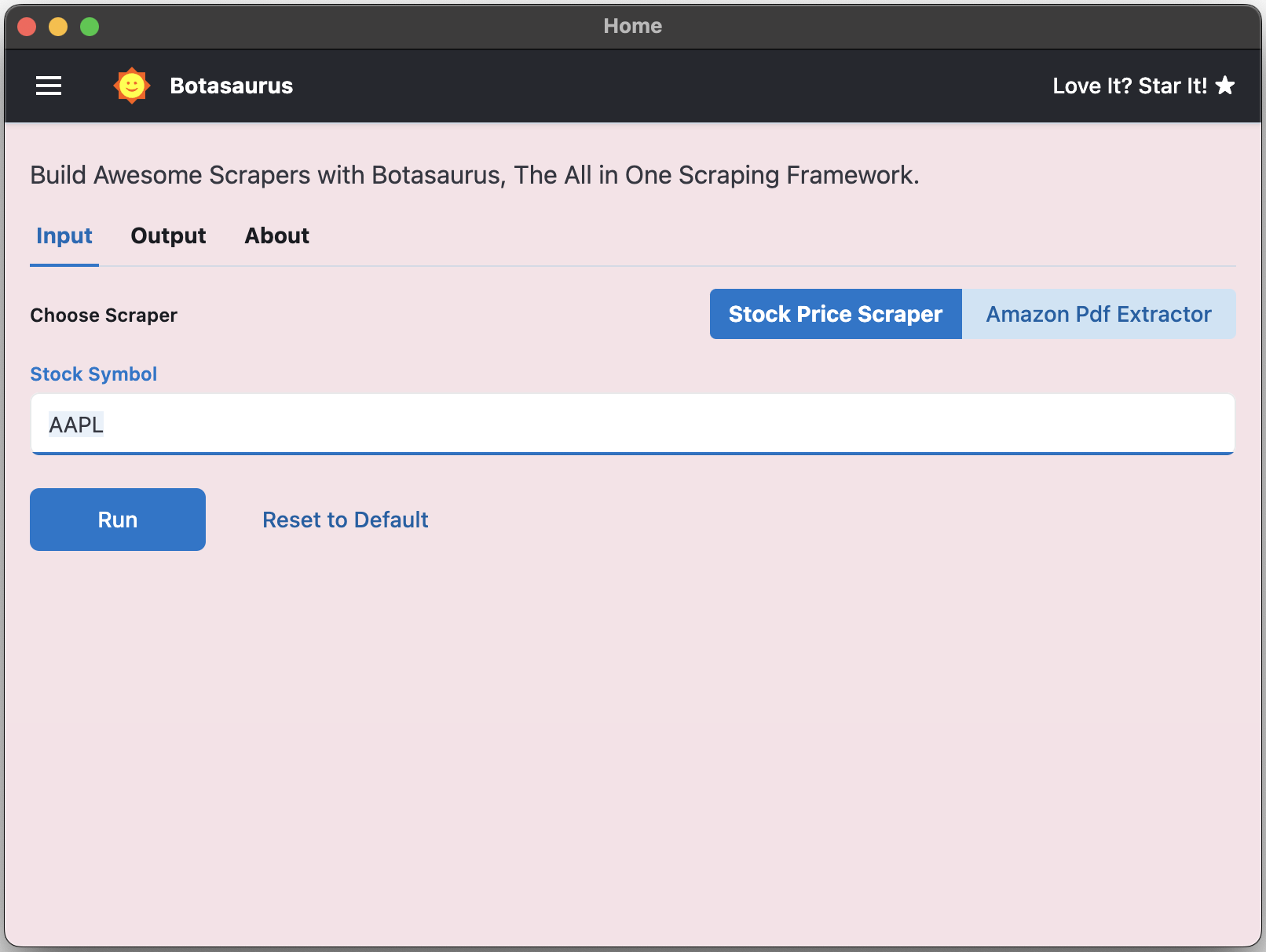 botasaurus screenshot 1