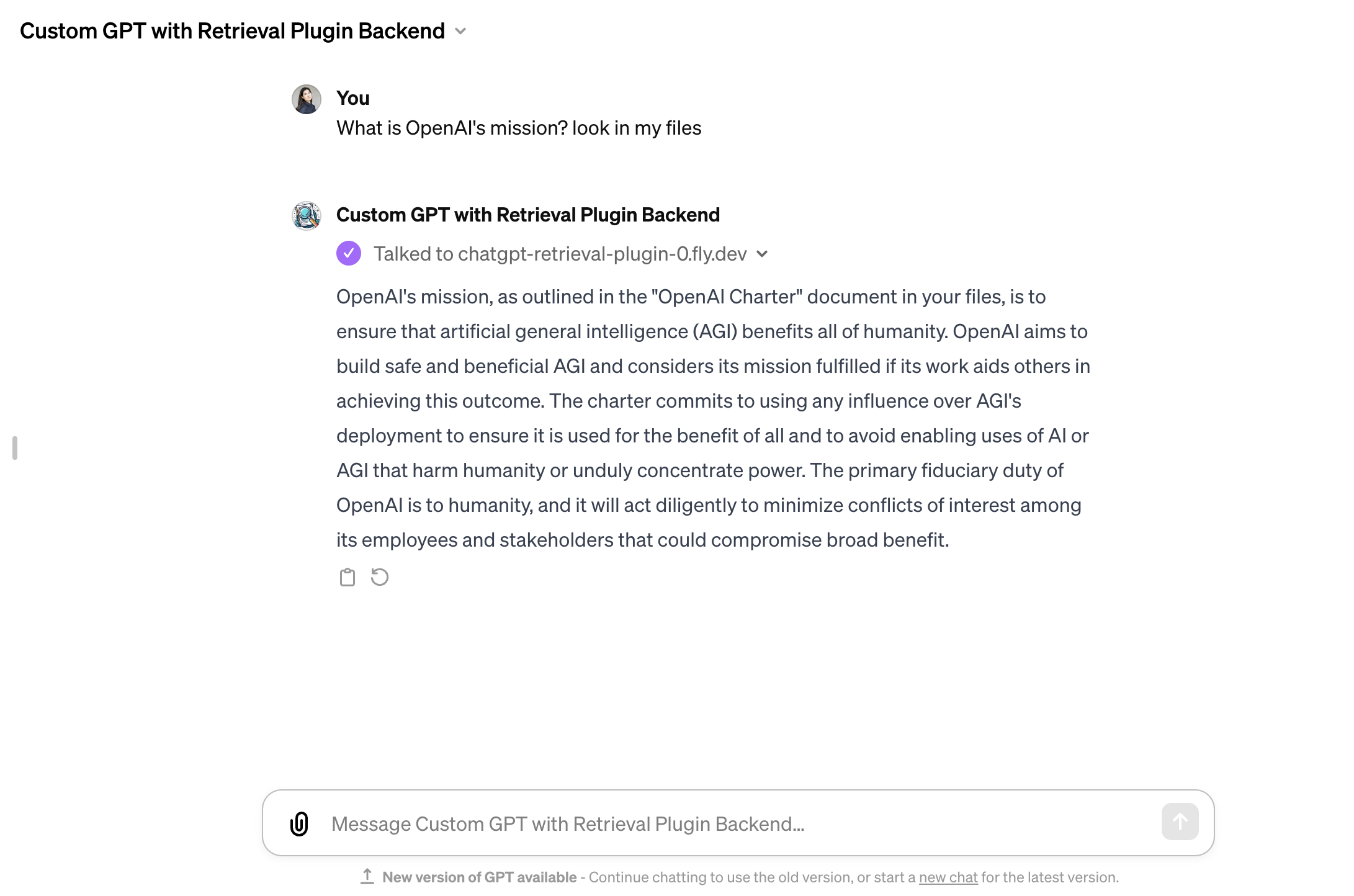 chatgpt-retrieval-plugin screenshot 1