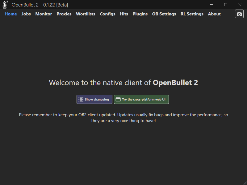 OpenBullet2 screenshot 2