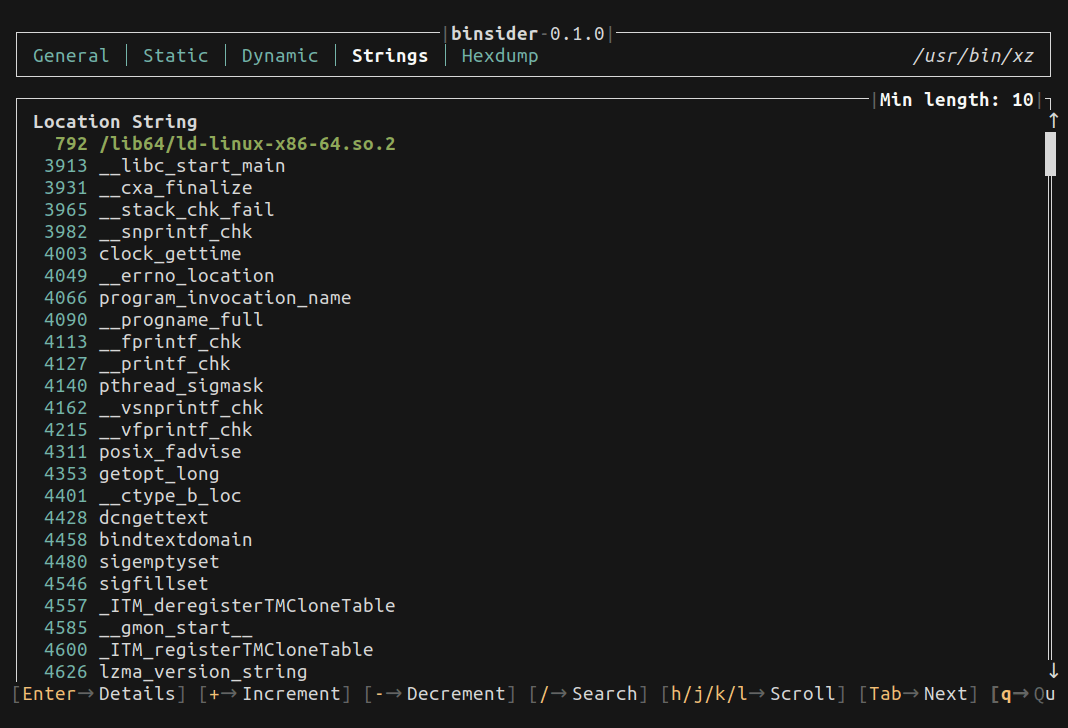 binsider screenshot 9