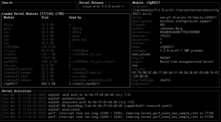 kmon screenshot 13