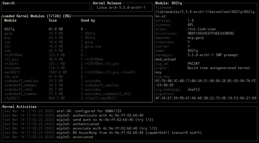 kmon screenshot 4