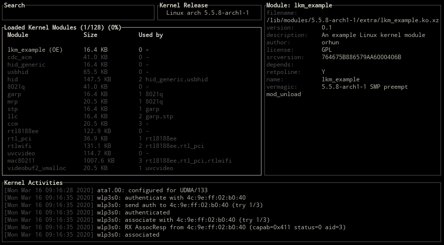kmon screenshot 17
