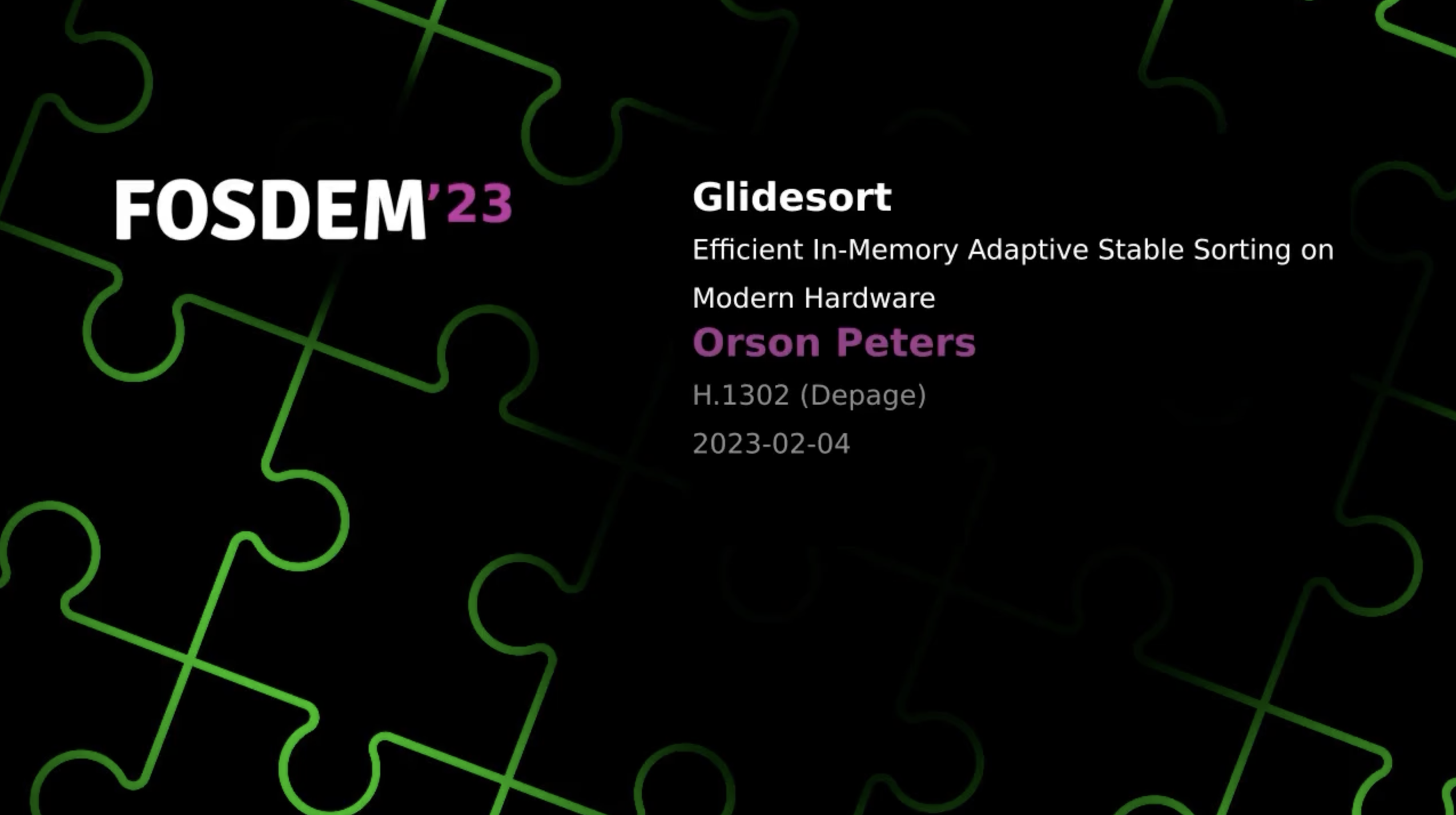 glidesort screenshot 2