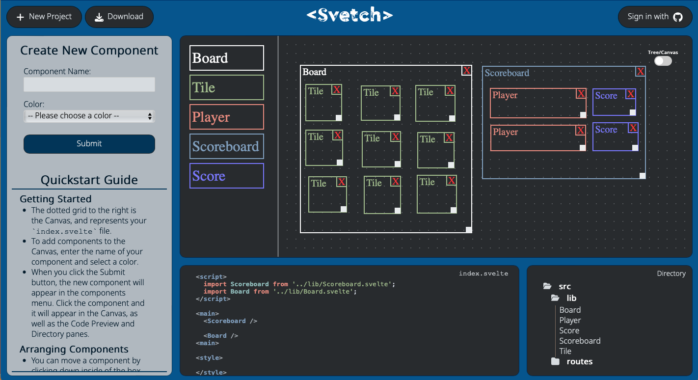 Svetch screenshot 1