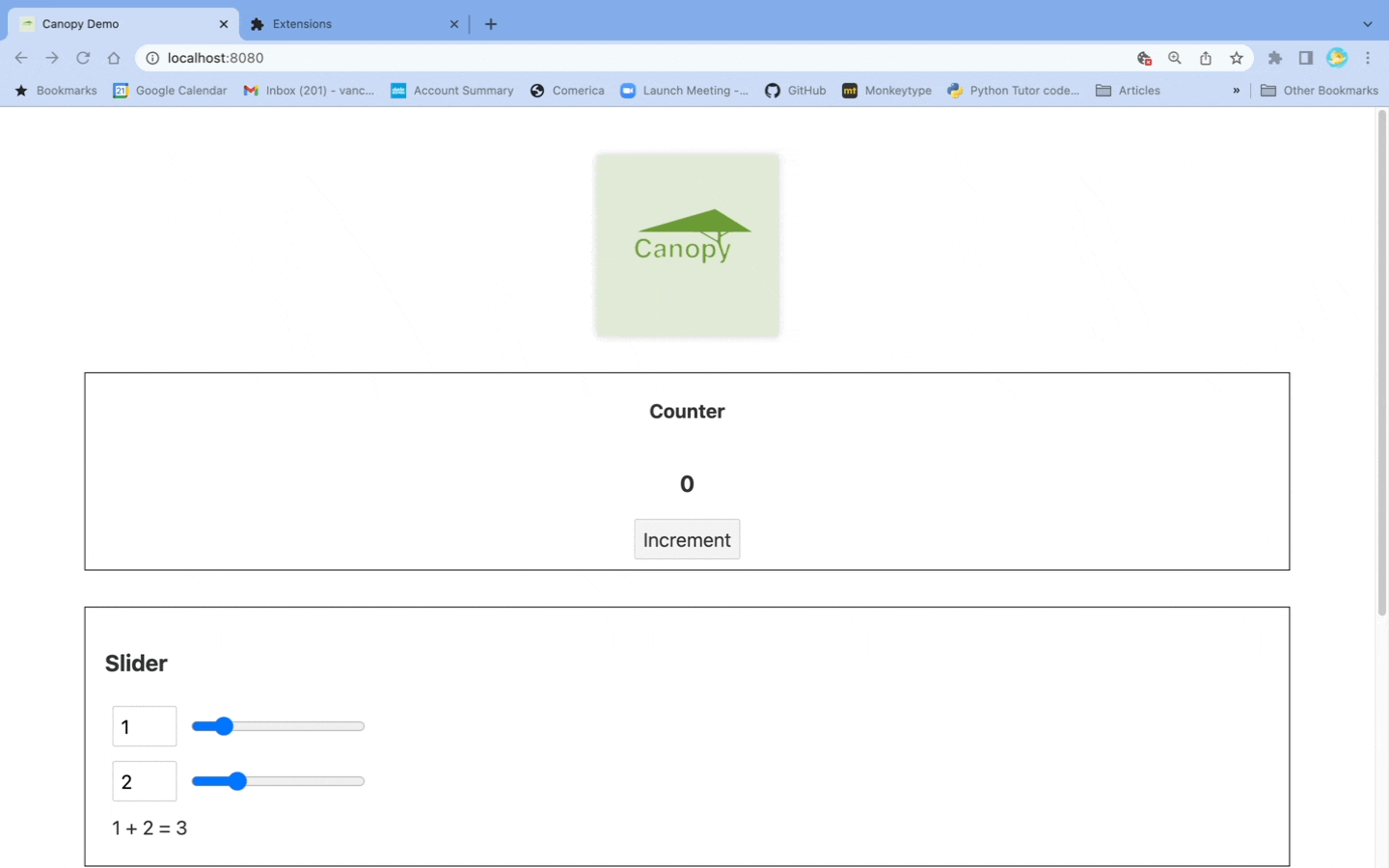 canopy screenshot 2