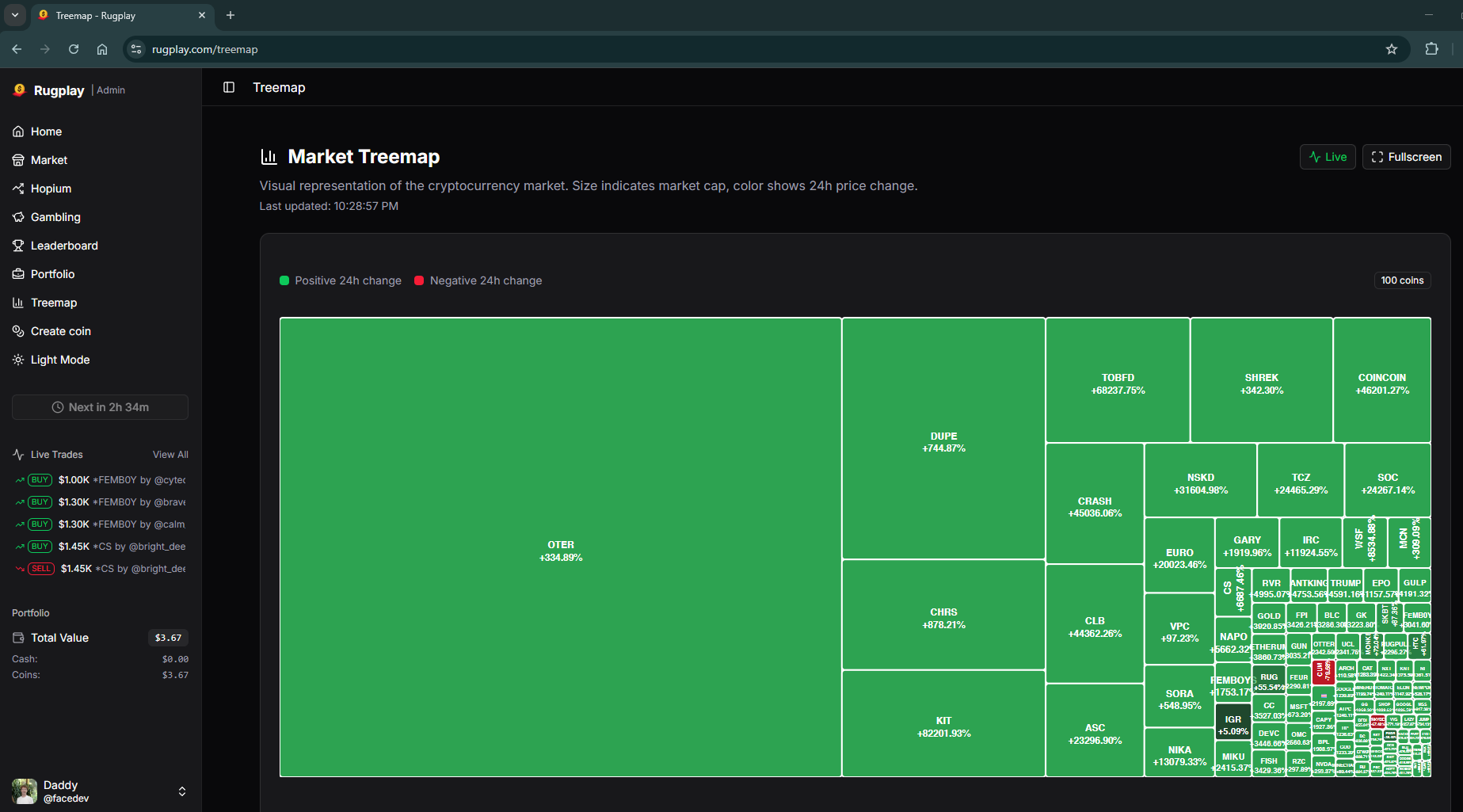 rugplay screenshot 2
