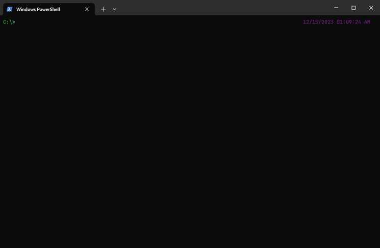 spongebob-cli screenshot 1