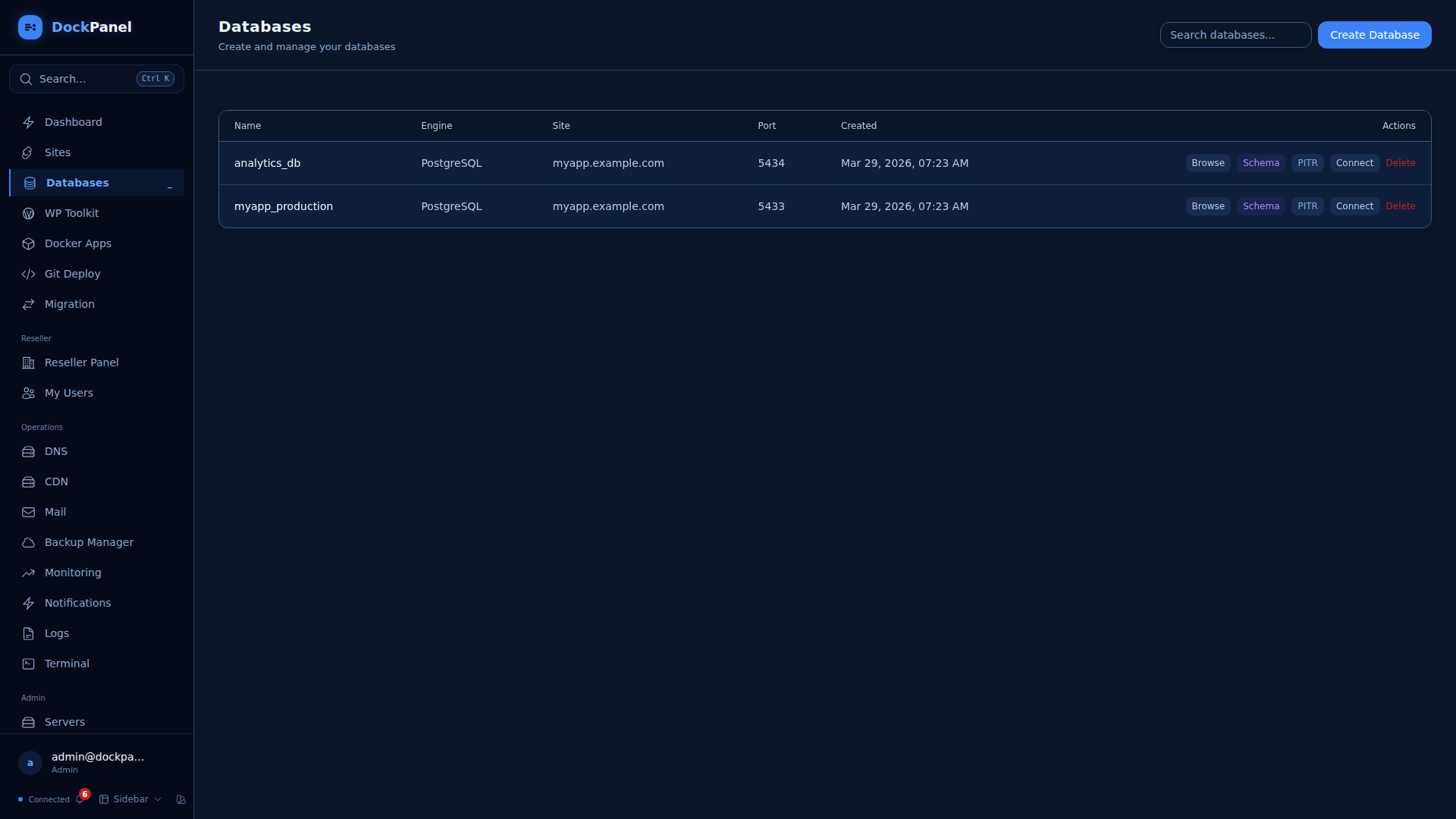 dockpanel screenshot 5