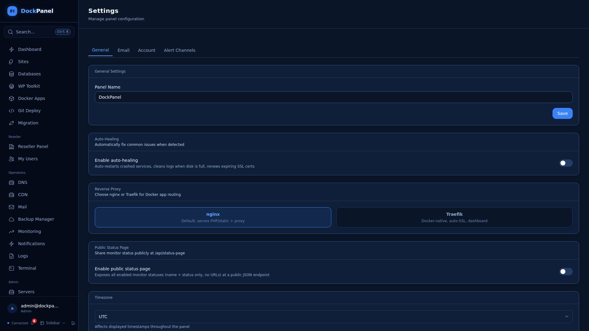 dockpanel screenshot 16
