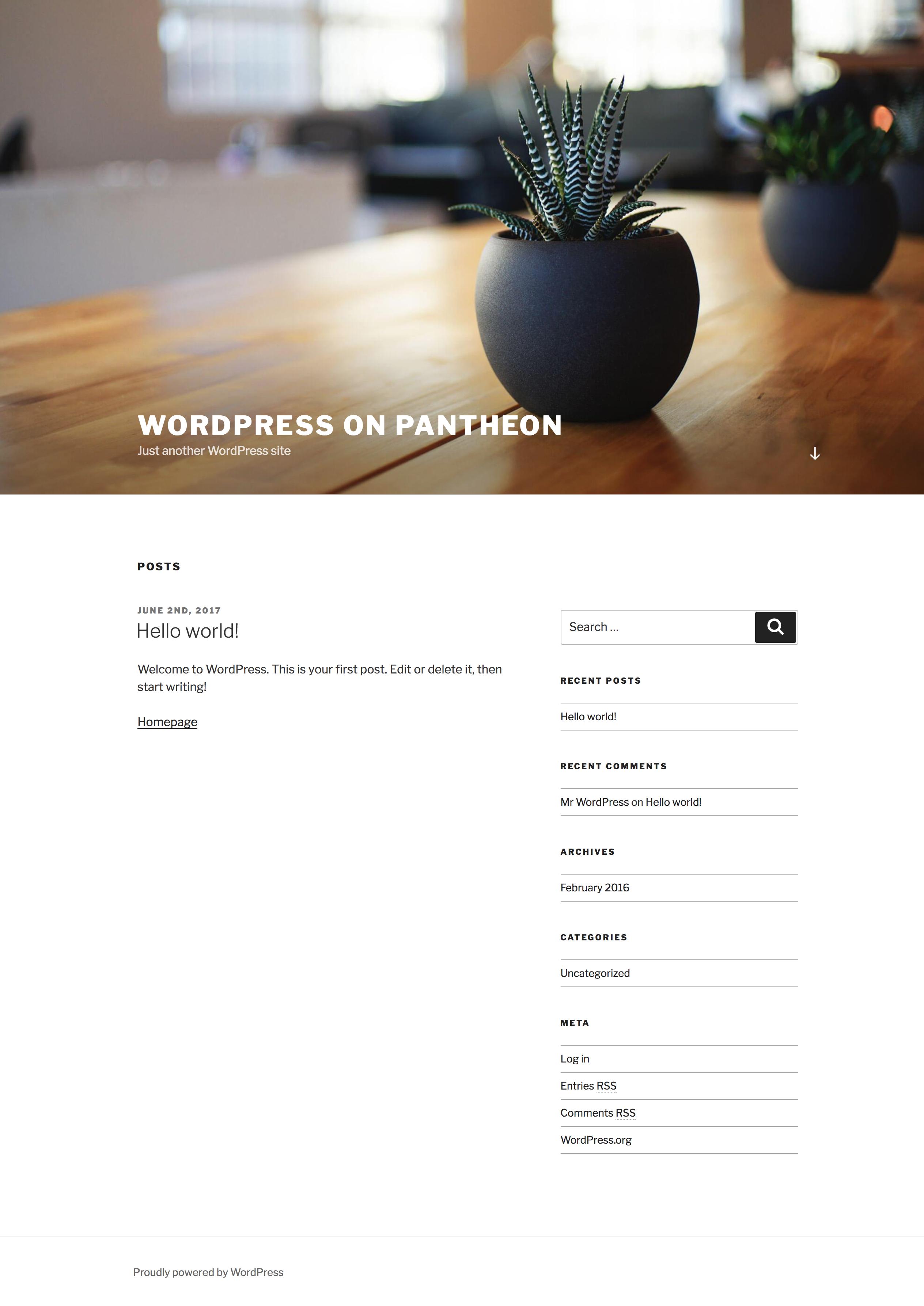 WordPress screenshot 3