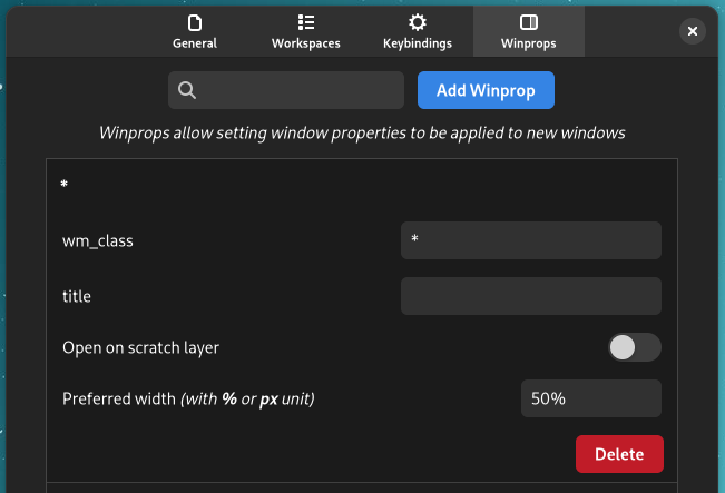 PaperWM screenshot 6