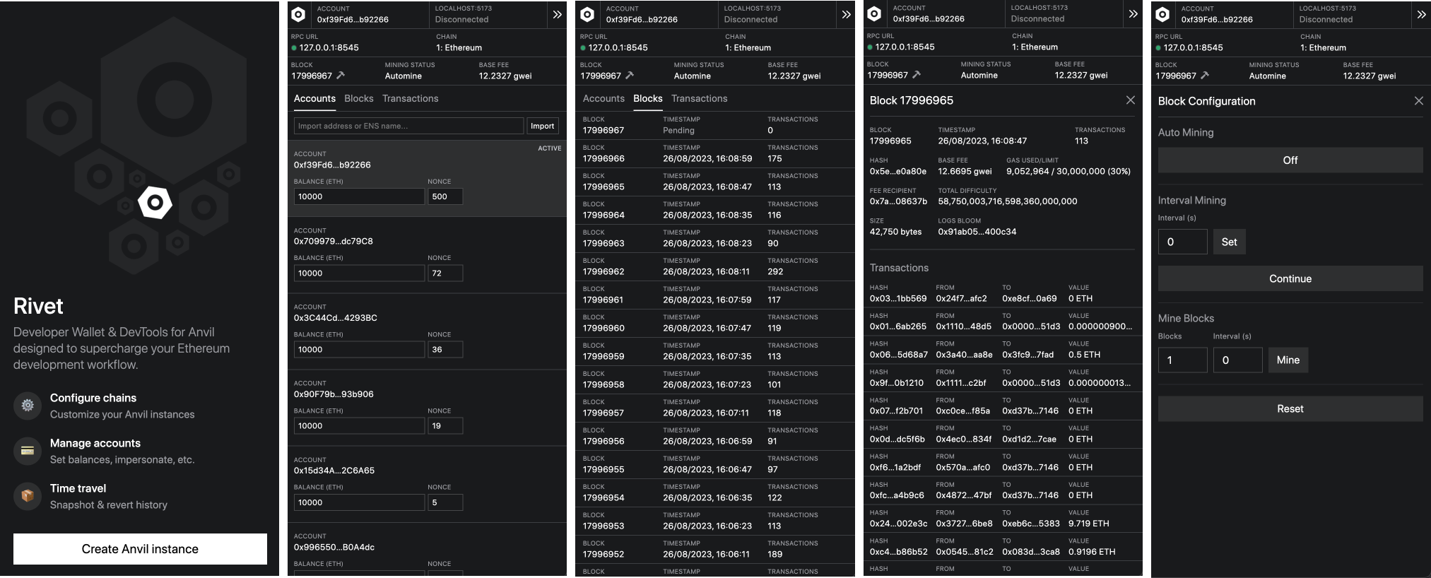 rivet screenshot 2