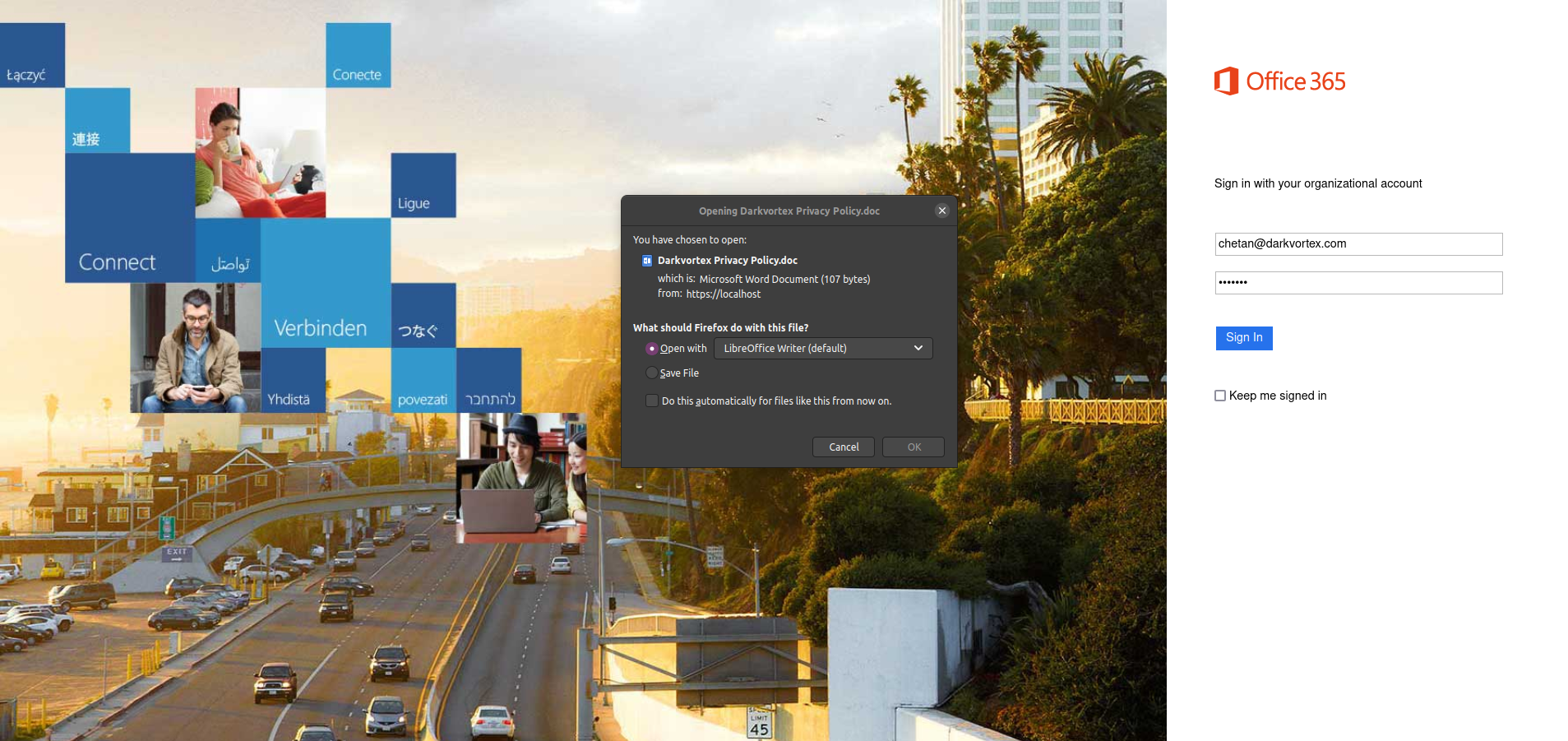O365-Doppelganger screenshot 2