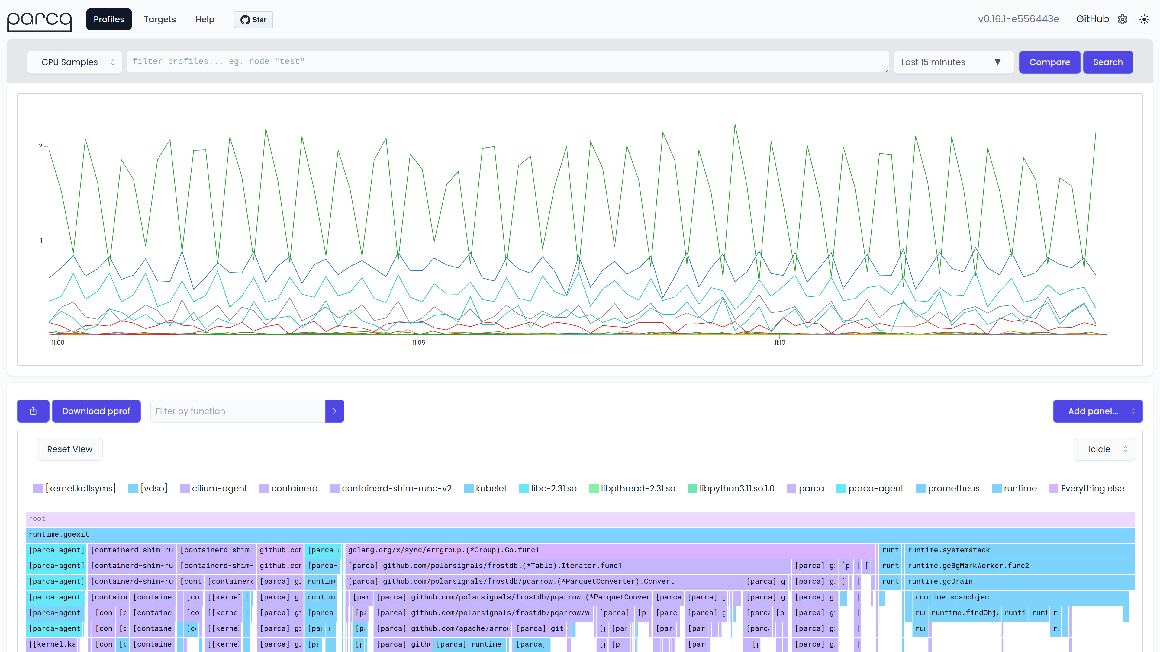 parca screenshot 1