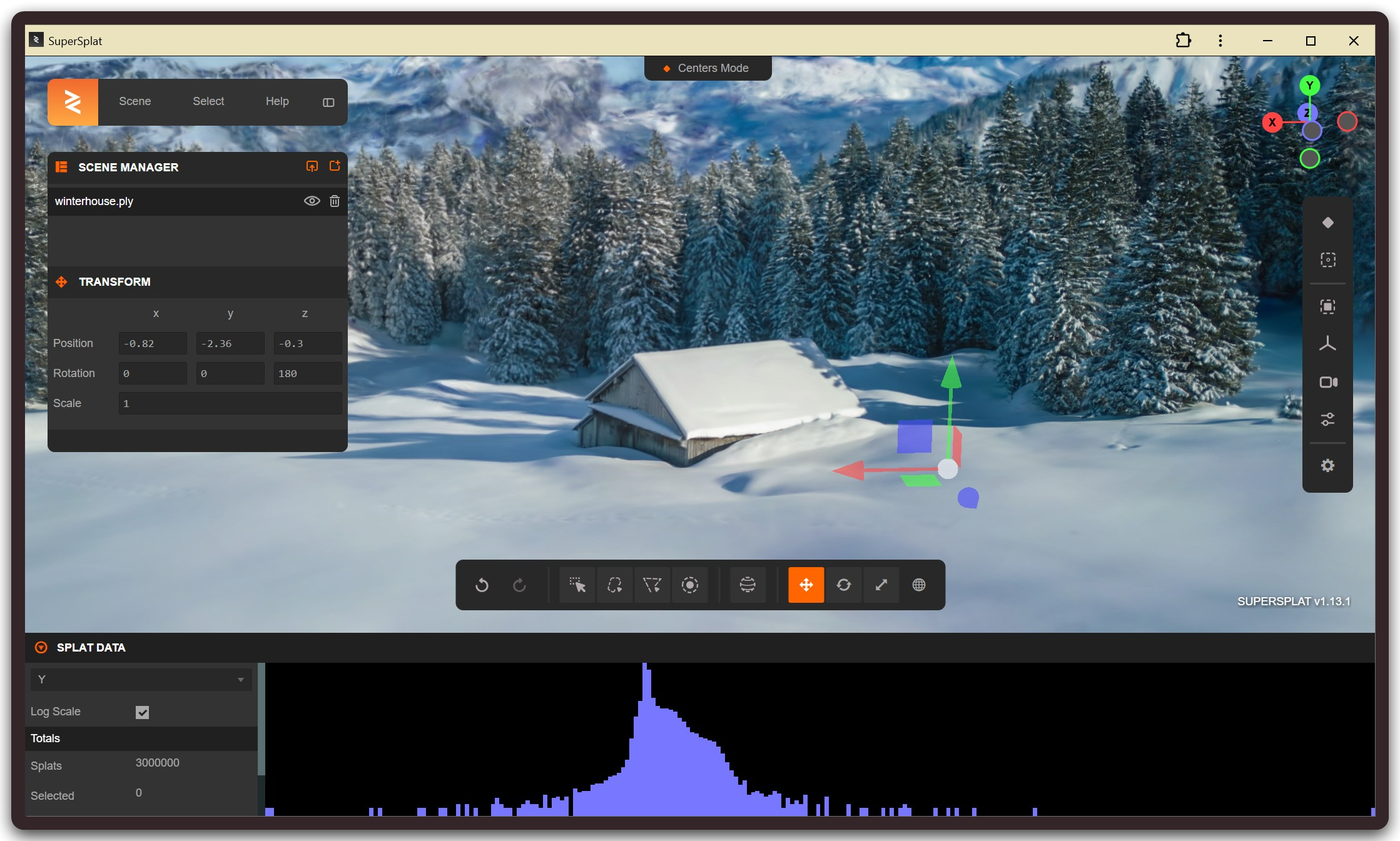 supersplat screenshot 1