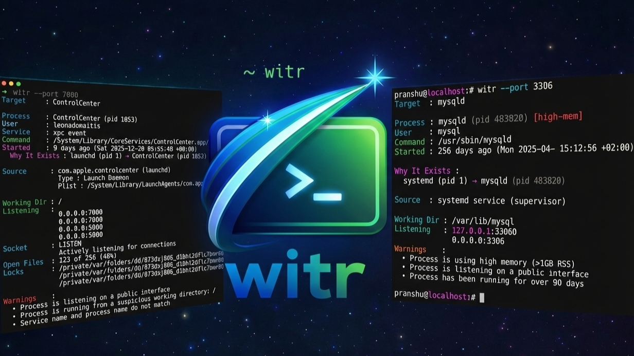 witr screenshot 1