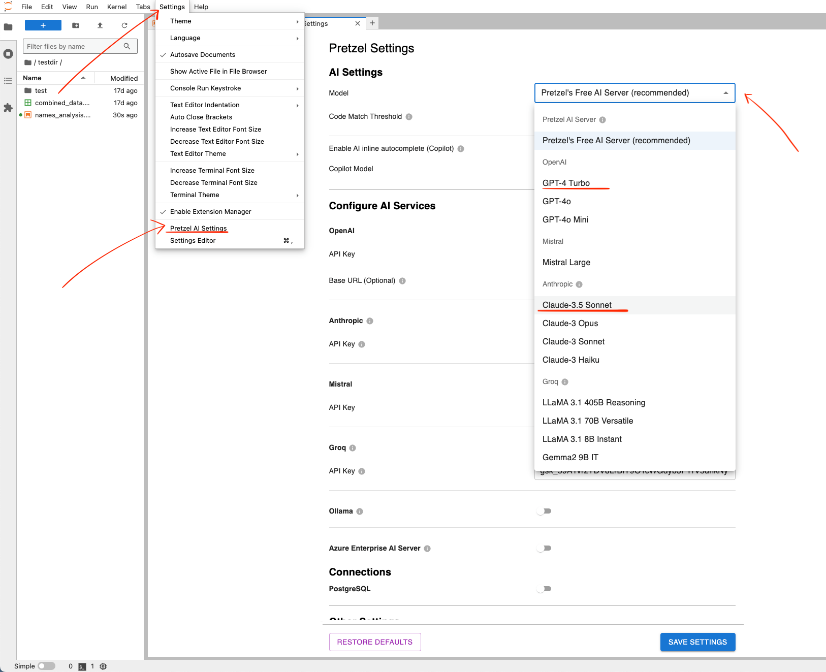 pretzelai screenshot 2