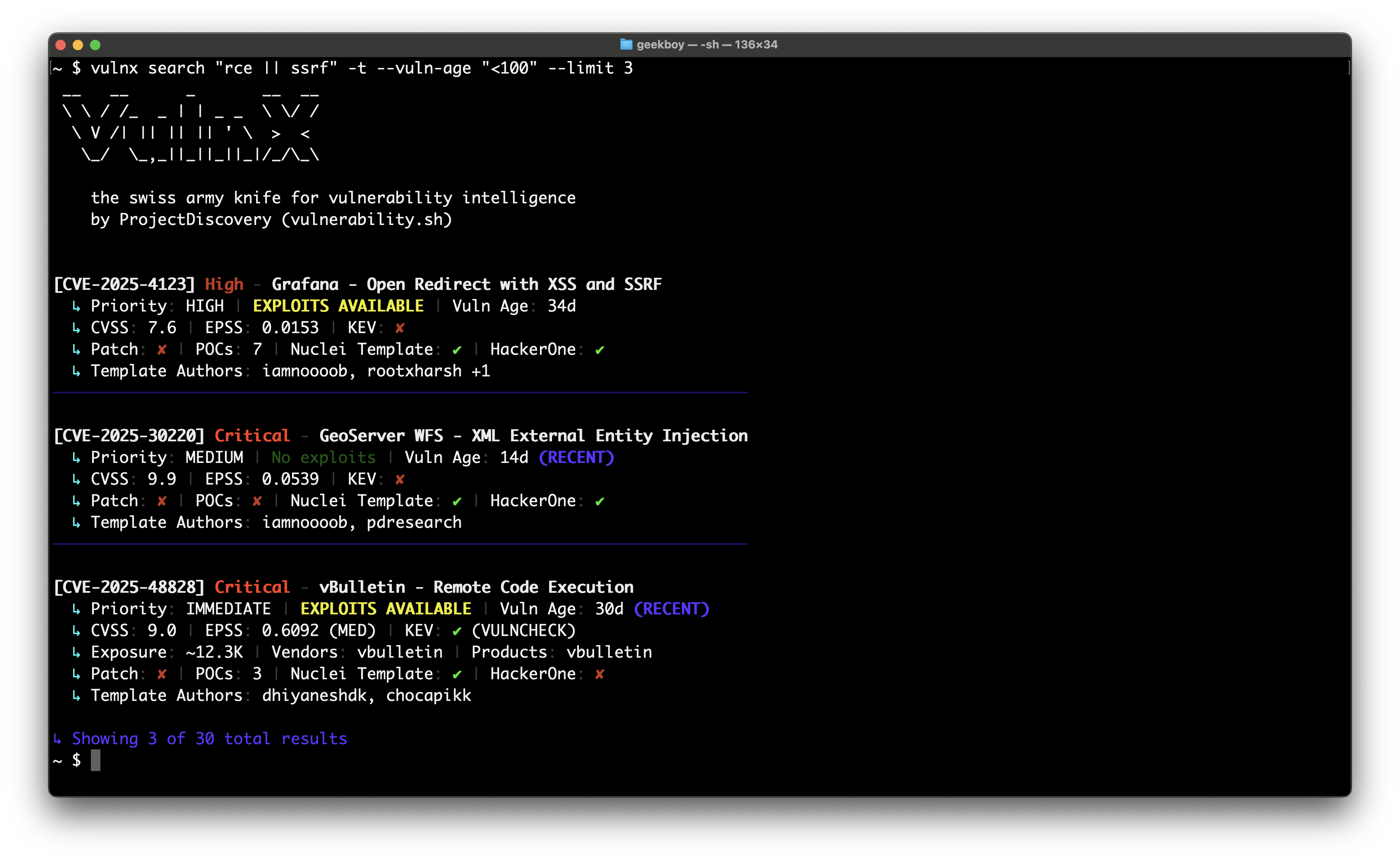 cvemap screenshot 1