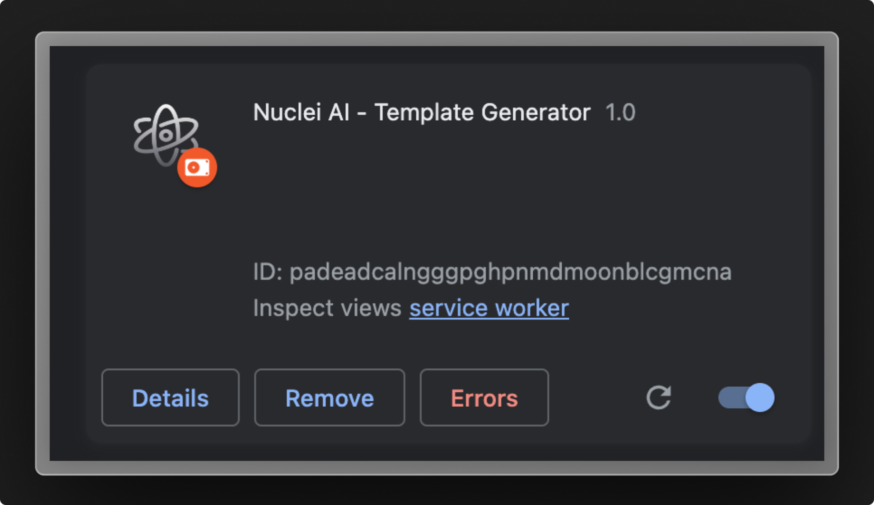 nuclei-ai-extension screenshot 1