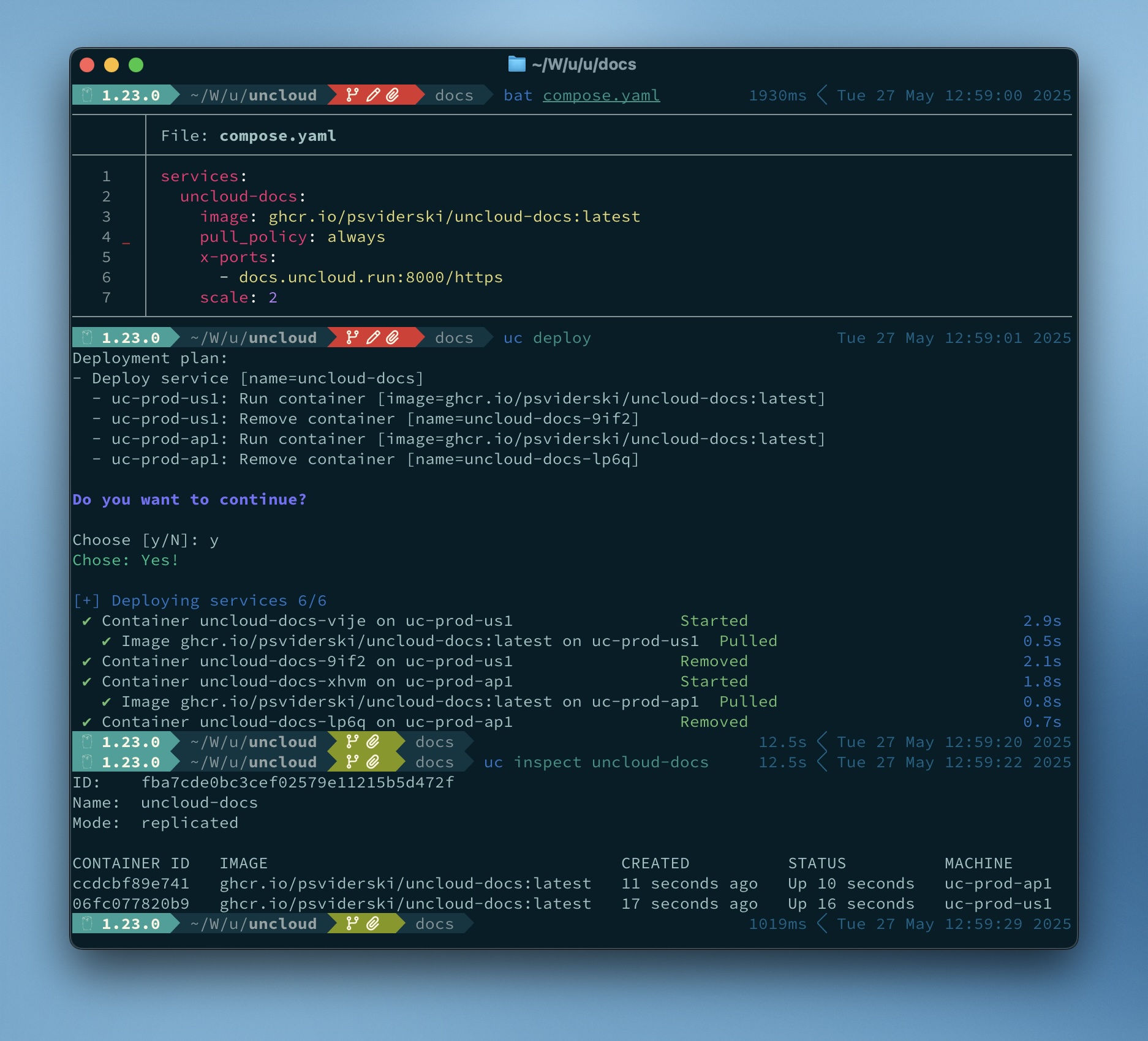 uncloud screenshot 1