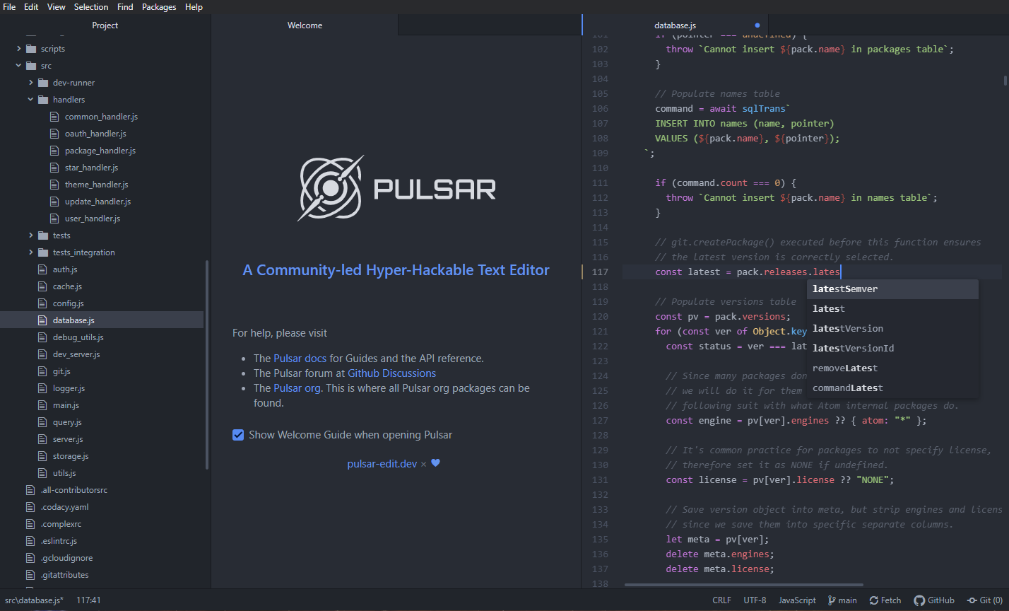 pulsar screenshot 1