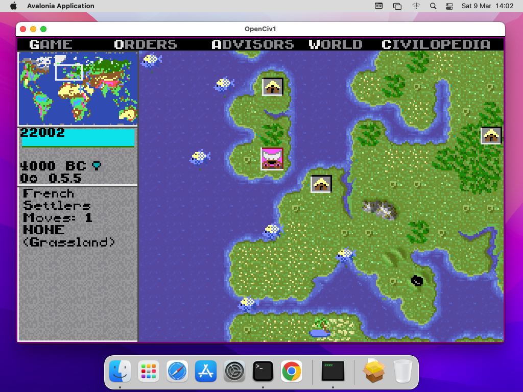 OpenCiv1 screenshot 3