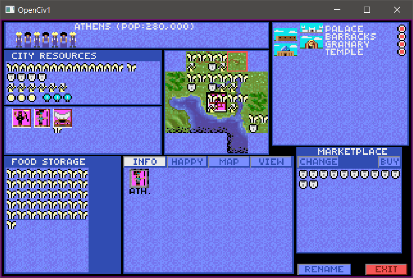 OpenCiv1 screenshot 10
