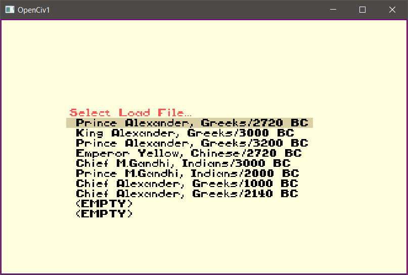 OpenCiv1 screenshot 14