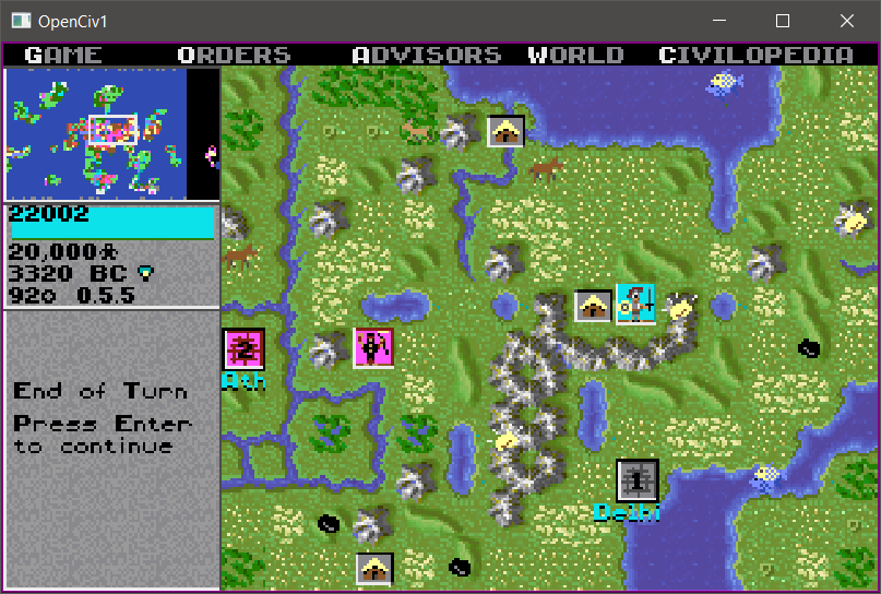 OpenCiv1 screenshot 15