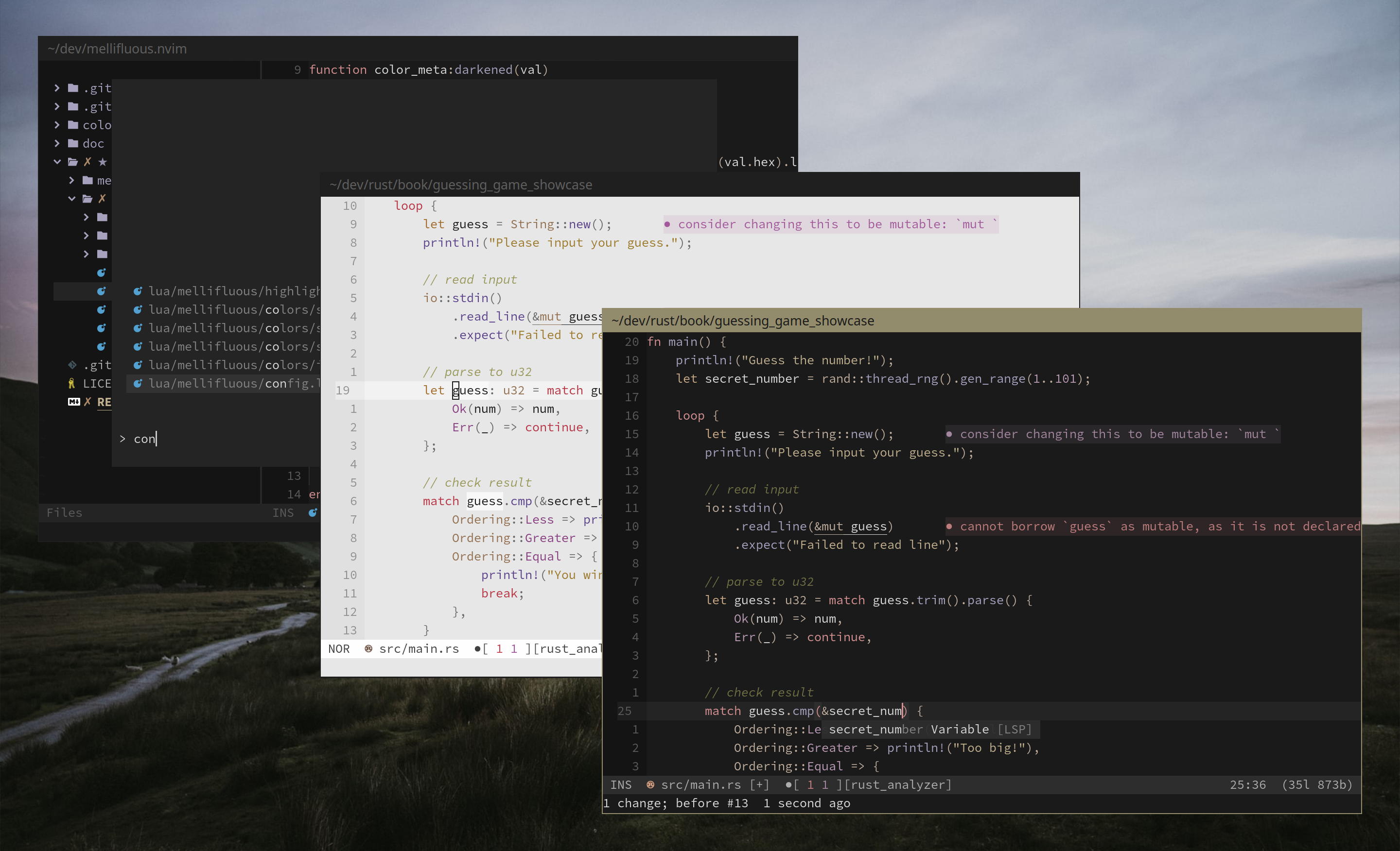 mellifluous.nvim screenshot 1