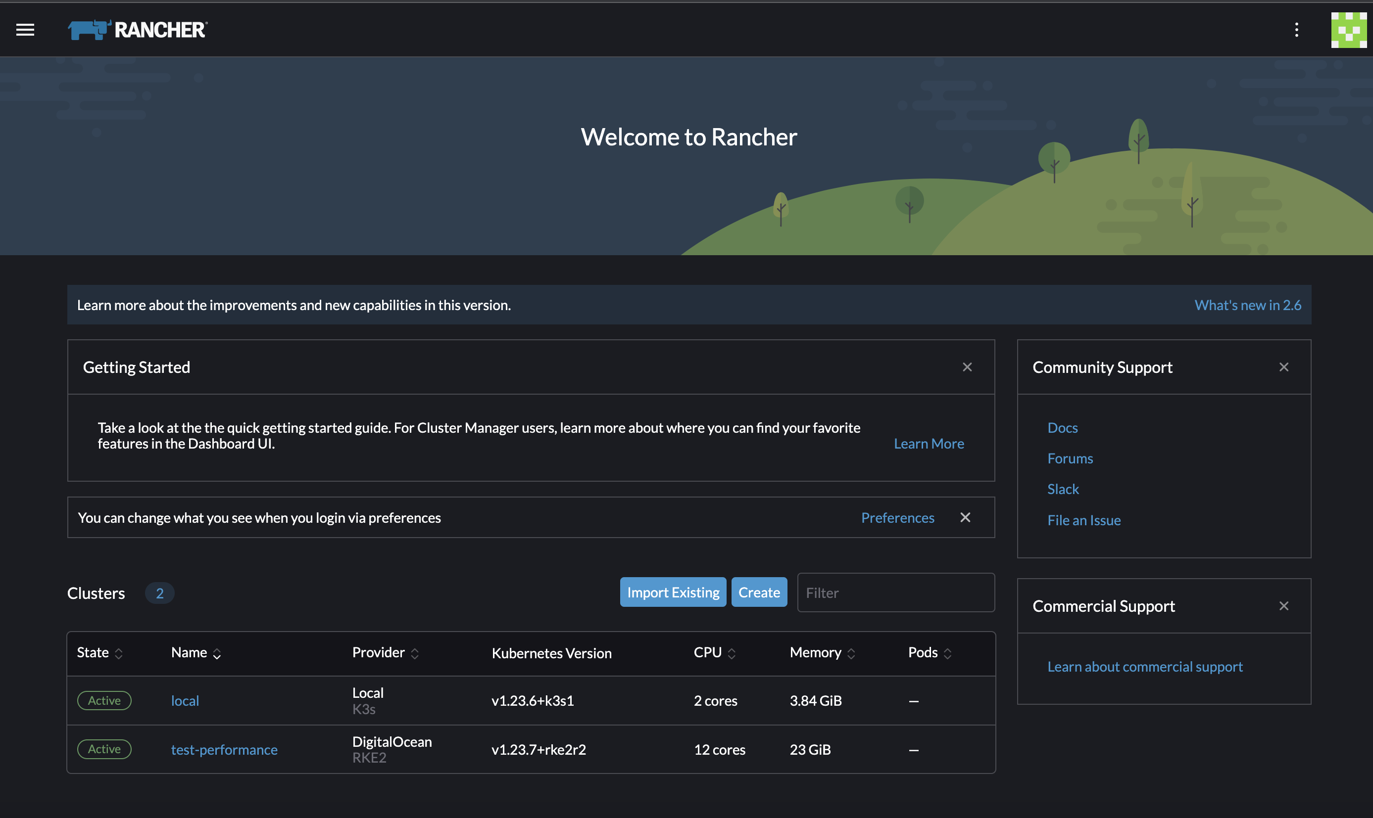 dashboard screenshot 1