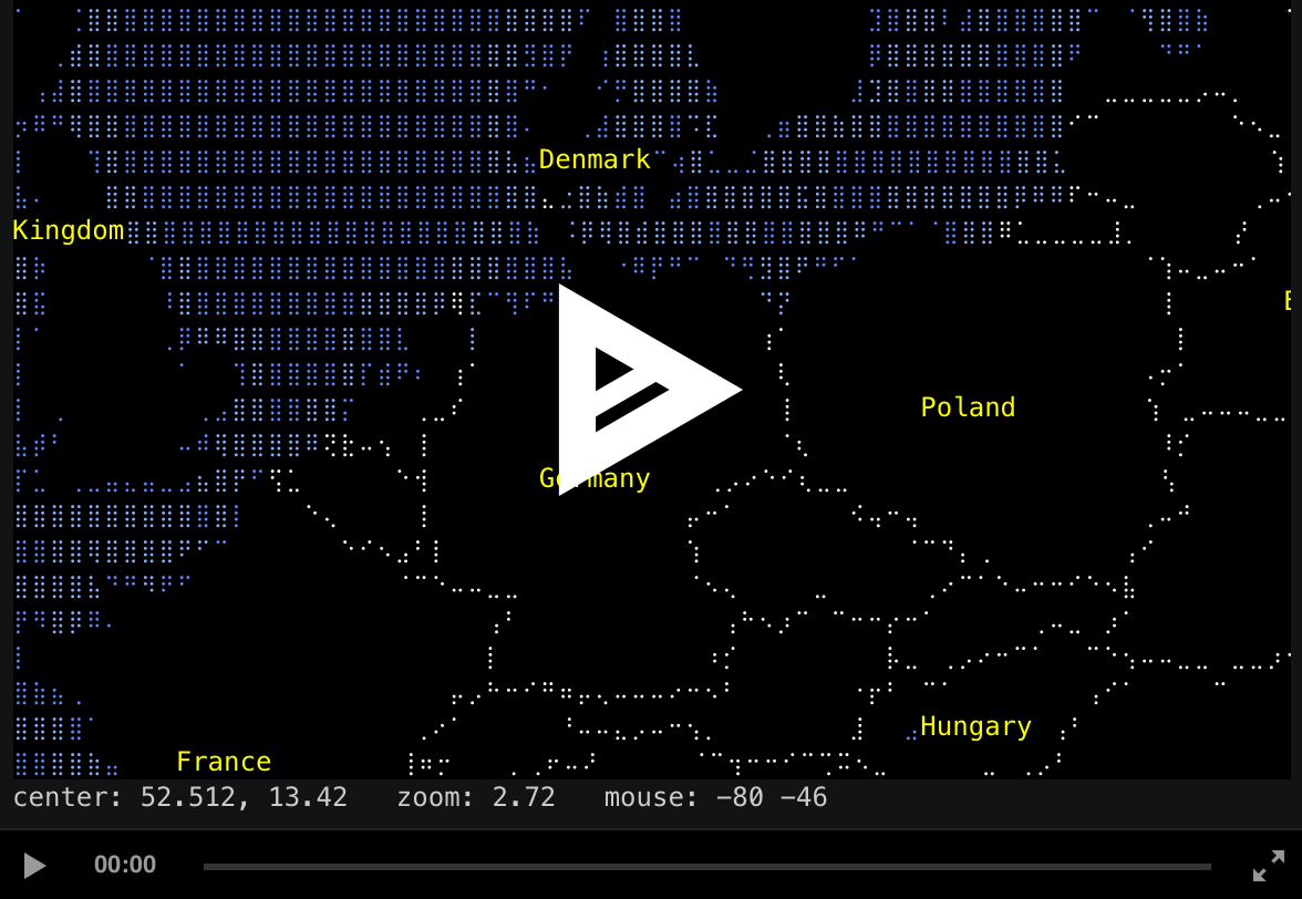 mapscii screenshot 1