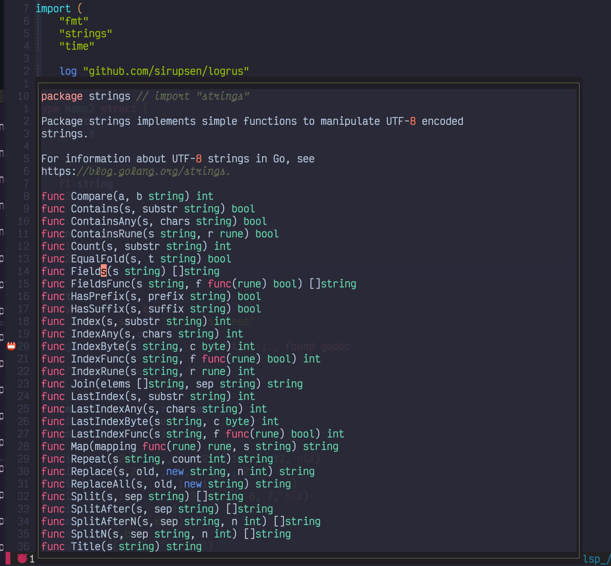 go.nvim screenshot 9