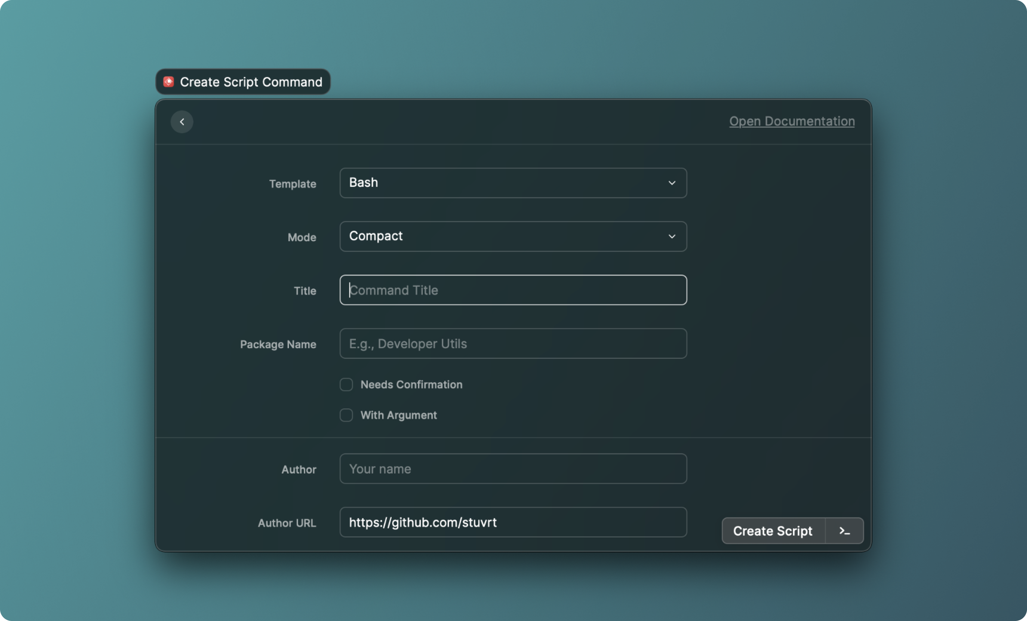 script-commands screenshot 3