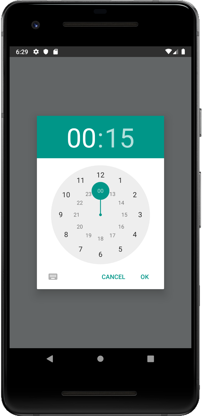 datetimepicker screenshot 4