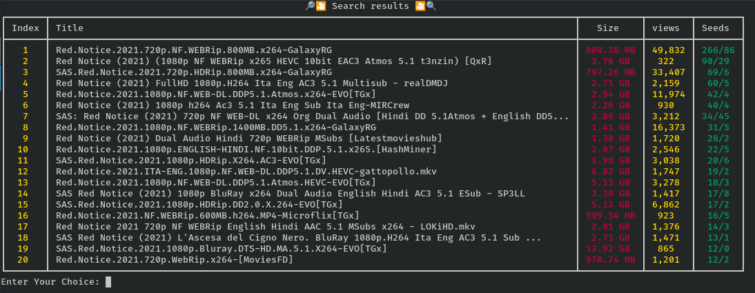 stream-cli screenshot 6