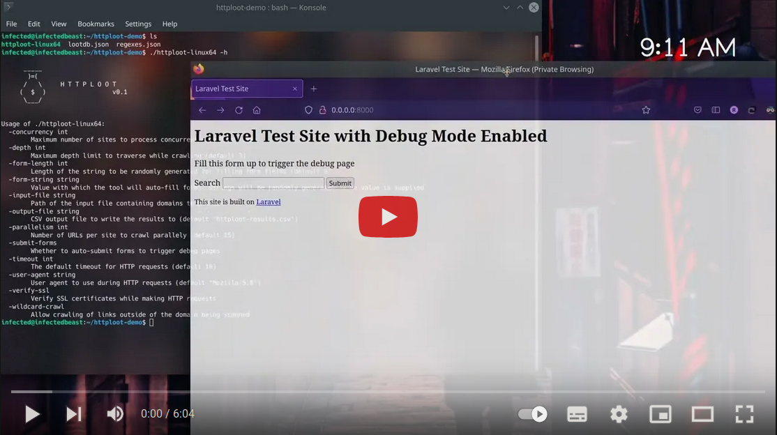 HTTPLoot screenshot 1