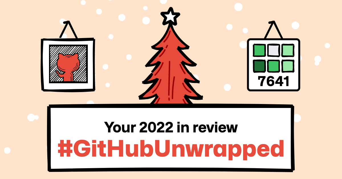github-unwrapped-2022 screenshot 1