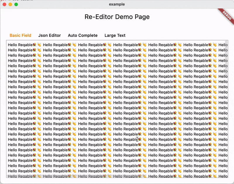 re-editor screenshot 1